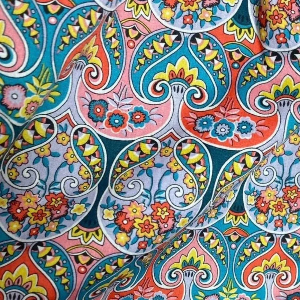 J CREW LIBERTY CUTOUT ORGANIC COTTON GIORGIA DUKE PRINT MAXI DRESS, size 10 - Picture 6 of 6